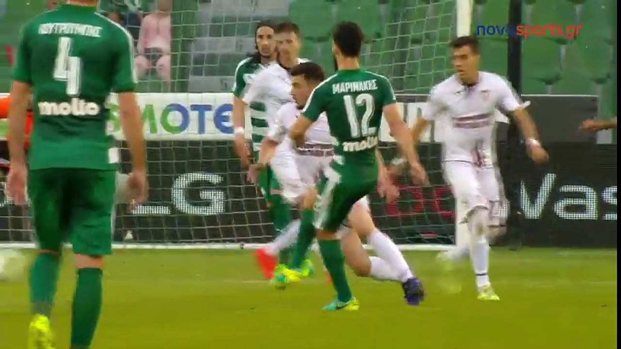 Panathinaikos vs AE Larissa 2-0 All Goals & Highlights HD 30.04.2017