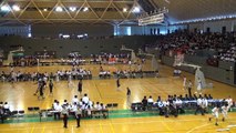 八王子vs幕張総合(4Q)高校バスケ 2014関東大会1回戦