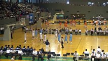 京北vs土浦日大(1Q)高校バスケ 2014関東大会2回戦