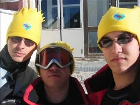 The Simpsons a la montagne REMIX !