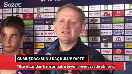 Gümüşdağ: "Yarışa sonuna kadar devam edeceğiz"