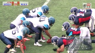 2016九州学生アメフトリーグ2部　熊本大vs長崎県立大