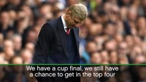 Top four 'difficult' for Arsenal - Wenger