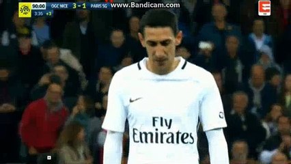 Angel Di Maria RED CARD HD - Nice 3-1 PSG 30.04.2017 HD