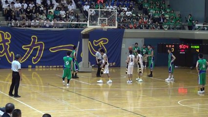 八王子vs市立船橋(1Q)高校バスケ 2013 関東大会準決勝