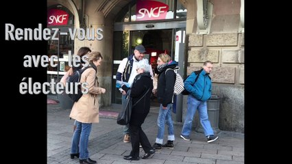En Marche à la gare de Colmar