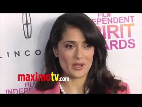 Salma Hayek Film Independent Spirit Awards Nominees Brunch 2013 Red Carpet