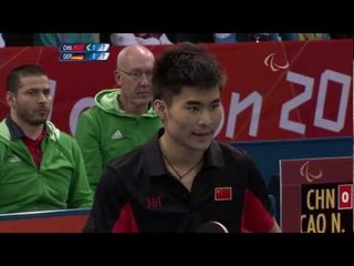 Table Tennis - Men's Team Quarter-final - CHN versus GER - London 2012 Paralympic Games