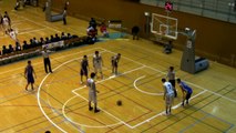 尽誠学園vs山形南(2Q)高校バスケ 「KAZU CUP 2012」順位決定予備選