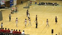 開志国際vs北陸学院(Q4)高校バスケ 2016 北信越大会決勝