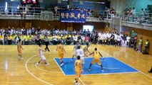 京北vs八王子(2Q)高校バスケ 2011ウィンターカップ東京都予選（輝度up）