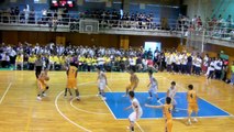 京北vs八王子(4Q)高校バスケ 2011ウィンターカップ東京都予選（輝度up）
