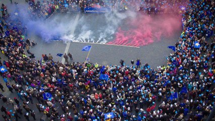 Allemagne : déjà des manifestations contre un éventuel Frexit