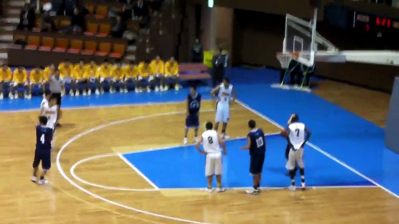八王子vs京北(1Q) 2011高校バスケ 東京都新人大会決勝