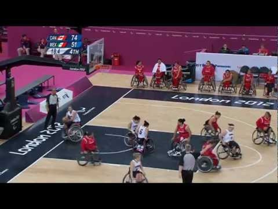 Wheelchair Basketball - Women's Classification Playoff - CAN vs MEX - London 2012 Paralympic Games
