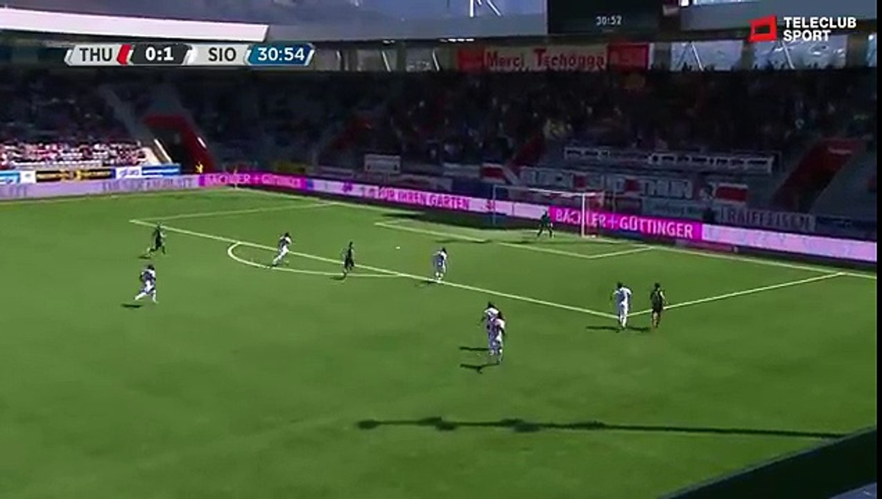 FC Thun 1:1 FC Sion (Swiss Super League 30.April 2017)