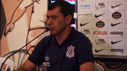 Carille enaltece obediência tática da equipe e festeja grande vantagem. Assista!