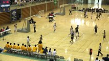 北陸学院vs帝京長岡(Q1)高校バスケ 2016 北信越大会準決勝
