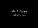 Like A Prayer (madonna) - go-charts musical arrangements