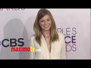 Ellen Pompeo People's Choice Awards 2013 Red Carpet Arrivals