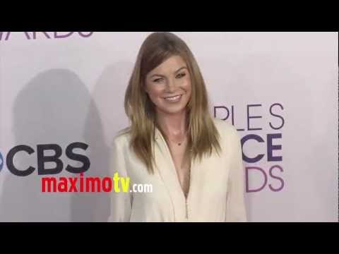Ellen Pompeo People's Choice Awards 2013 Red Carpet Arrivals