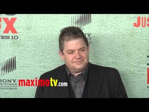 Patton Oswalt JUSTIFIED Season 4 Premiere Red Carpet Arrivals January 2013