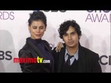 Kunnal Nayyar and Neha Kapur People's Choice Awards 2013 Red Carpet Arrivals