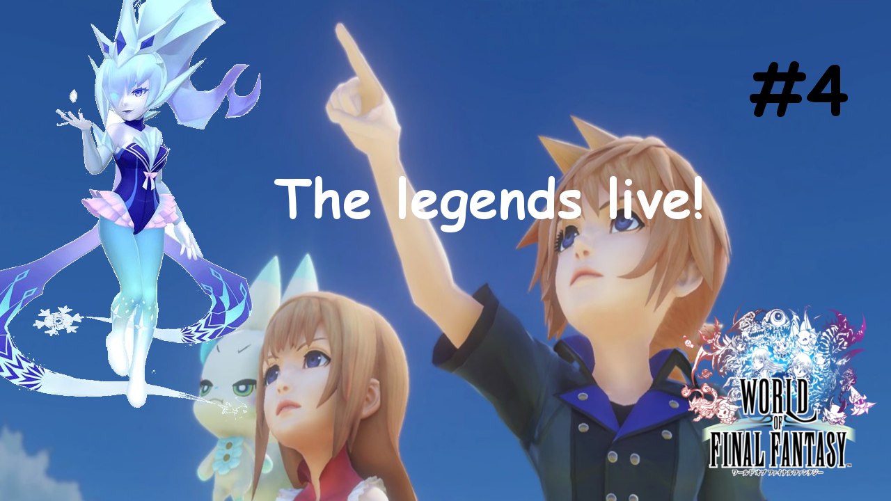 The living legends Shiva, Ramuh, and Ifrit! World of Final Fantasy #4