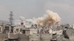 East Damascus Suburb Targeted by 'Over a Dozen' Air Raids