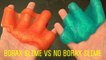 Glitter SLIME without borax vs borax Slime recipe - How To Make Silly Putty