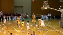 明成vs八王子(4Q途中)高校バスケ 「KAZU CUP 2012」順位決定予備選
