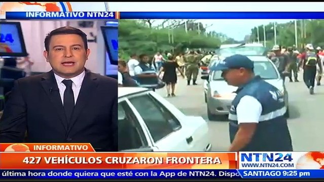 Habitantes de la frontera colombo-venezolana saludan apertura temporal del paso para vehículos