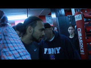 Keith Thurman BTS "Before his dad it was always my job to beat his ass"