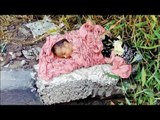 2 day old girl child left to die outside Kalkaji Temple, Police comes for rescue