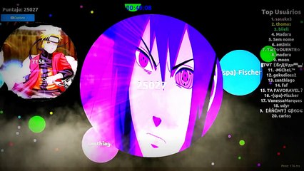 AGAR.IO - SASUKE UCHIHA (33K)