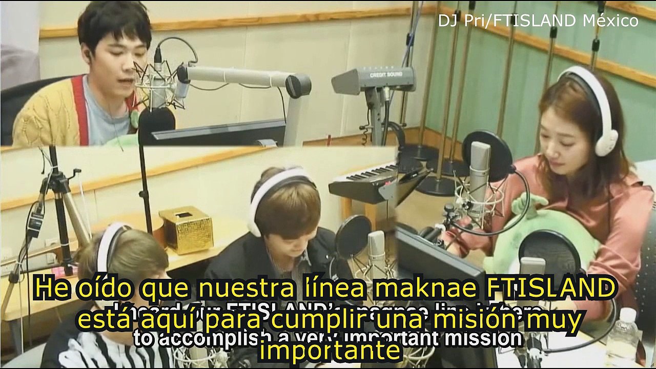(SUB ESPAÑOL) Lee Hongki Kiss The Radio con Seunghyun, Minhwan y park Shinhye