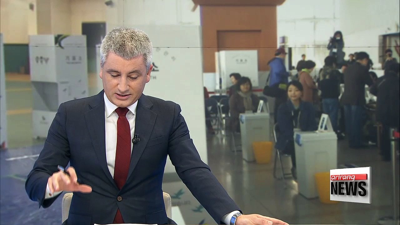 Korea's presidential candidates rallying support ahead of early voting