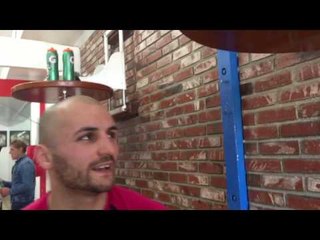 Dardan Working At Ten Goose Boxing - esnews boxing
