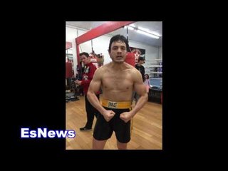 julio cesar chavez jr 9 weeks before fight EsNews Boxing
