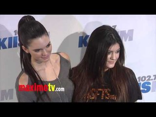 Kendall Jenner & Kylie Jenner KIIS-FM's Jingle Ball 2012 Arrivals