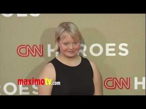 Lauren Potter GLEE at CNN Heroes: An All-Star Tribute 2012 Red Carpet Arrivals