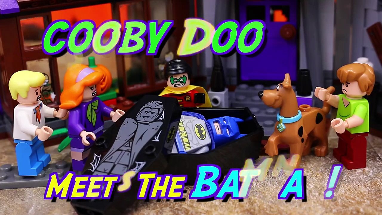 Scooby Doo Lego Mystery Mansion Finds Robin and Batman Legos with Shaggy Freddy Daphne and Velma-3igMb