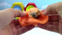 Best Learning Colors for Children Learn Colors Clay SLIME Surprise Toys for Kids Bees Beehive Learn-_D