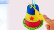 Rainbow Kinetic Sand DIY How to make Colors Kinetic Sand Cake! Birthday Cake Play Sand-TjNoFdBv