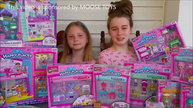 Shopkins HAPPY PLACES Season 2 Shoppies, Petkins, Happy Homes Dollhouse Playsets HUGE UNBOXING!!!-lgb