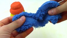 DIY Make Colors Kinetic Sand Ice Cream Cone Icecream Rainbow Learning Colors Ice Cream Molds-unM