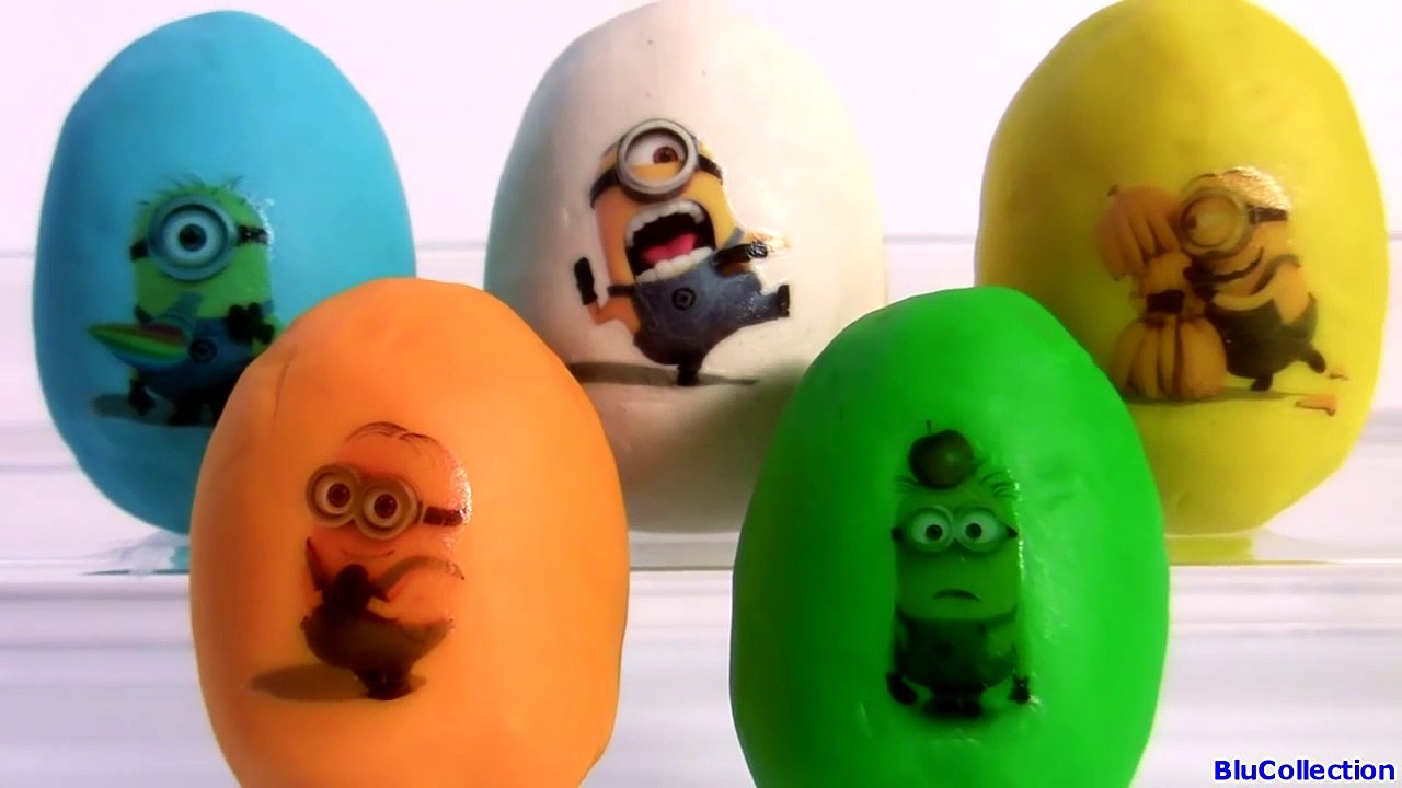 Play Doh Minions Surprise Eggs Huevos Sorpresa-n0s2Vr9
