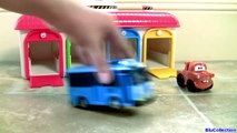 Tayo the Little Bus Garage Disney Pixar Cars Batman Superman - 타요 꼬마버스 타요 중앙차고지 디즈니카 (영화) - тайо-yi
