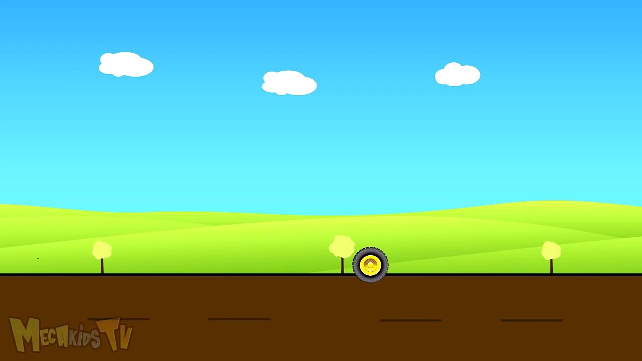 Bulldozer And Construction Truck - Trucks For Kids - Children Cartoon-F-ZHa4l