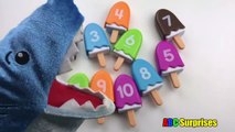 Learn to Count 1 to 10 for Children Colorful Toy Ice Cream Popsicles Pretend Food ABC Surprises-okRKNW